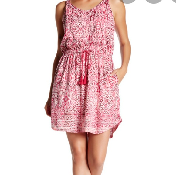 Lucky Brand Dresses & Skirts - Lucky Brand twist strap drawstring dress Size M